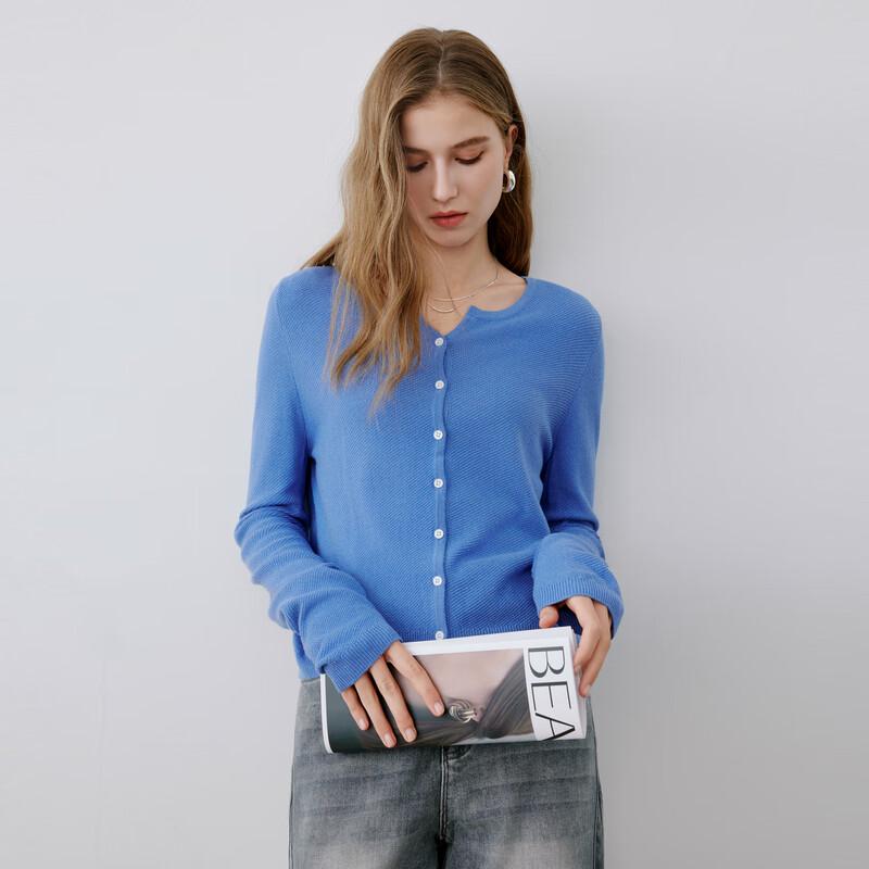 Elva' Island Women's V-Neck Knit Cardigan