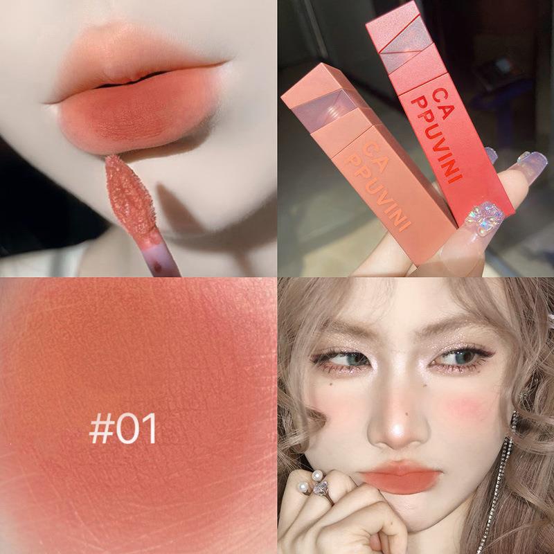 Cloud Lip Mut матовый бархатный отбеливающий блеск для губ матовый красно-коричневый шелковистый блеск для губ с антипригарным покрытием