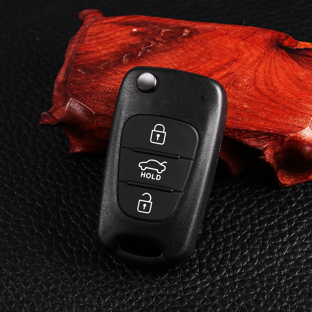 Автомобильный сменный чехол для выкидного ключа, подходит для KIA Rondo, Sportage Soul Rio, чехол для пульта дистанционного управления