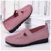 Womens Plus Size Cloth Flats Soft Sole Casual Walking Shoes