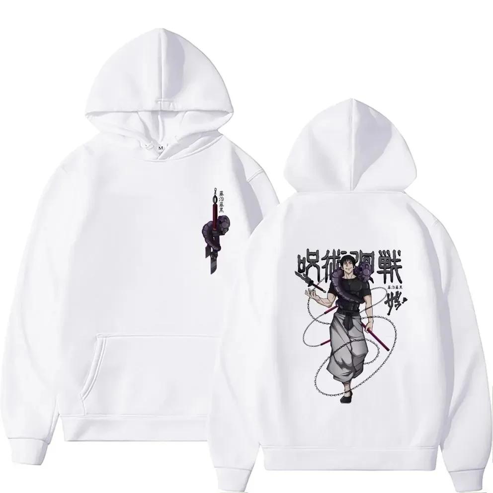 2025 Japanese Anime Family Hoodies Jujutsu Kaisen Fushiguro Toji Graphic Male Fashion Manga Streetwear Men Women Sweatshirt