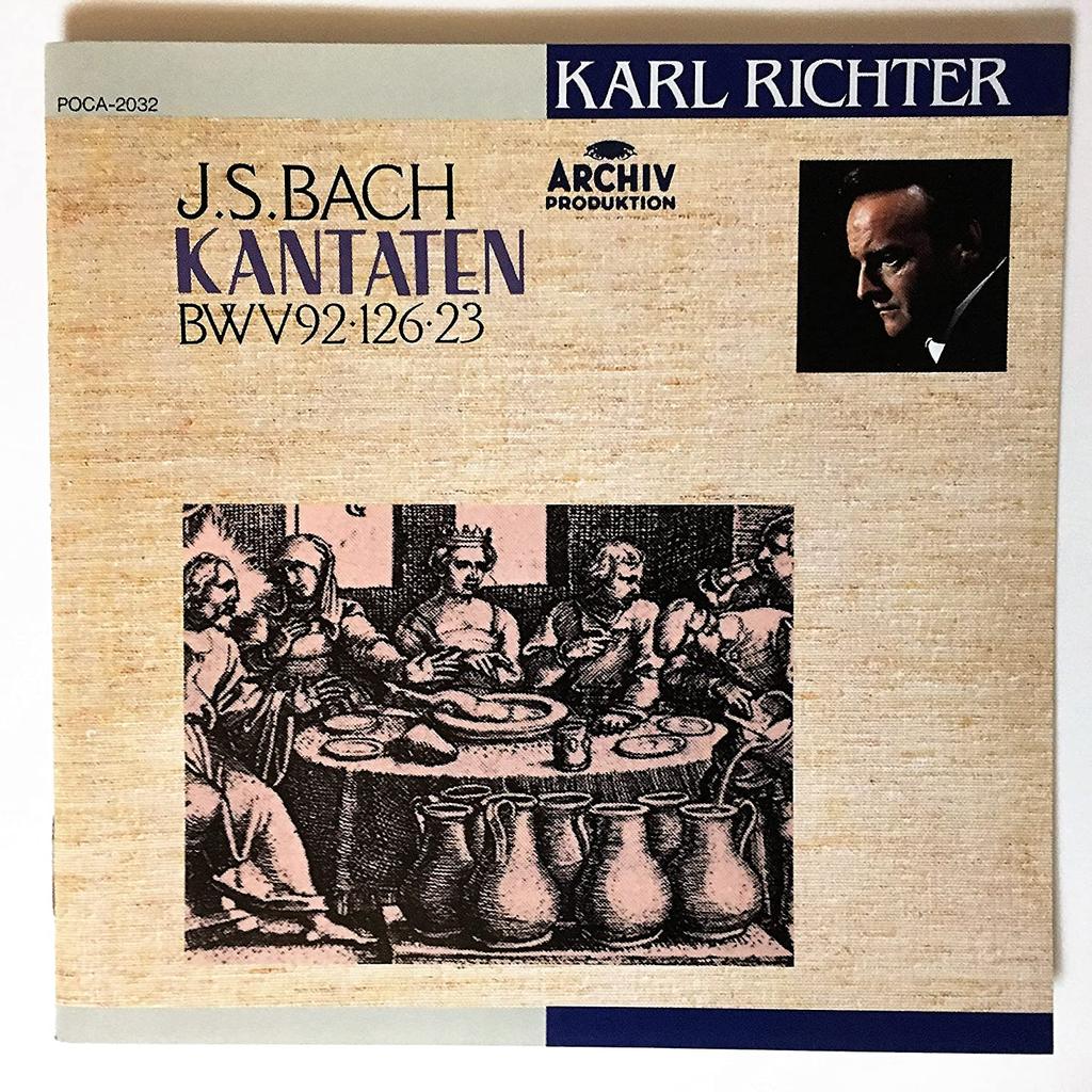 CD ИОГАНН СЕБАСТЬЯН БАХ J. S. Сборник кантат Баха 5 POCA2032 Япония ObiКлассика Б/у