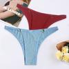 Women Underwear Trendy Stretchy Quick Drying Sexy Panties Ultra-thin Breathable Thong Briefs Women Underwear for Daily Wear