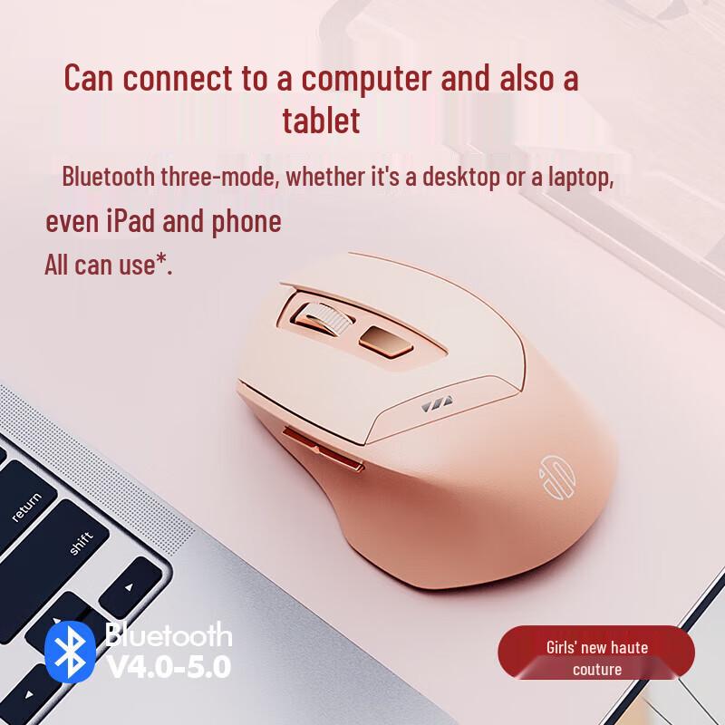 INPHIC DR8 Wireless Bluetooth Rechargeable Mouse