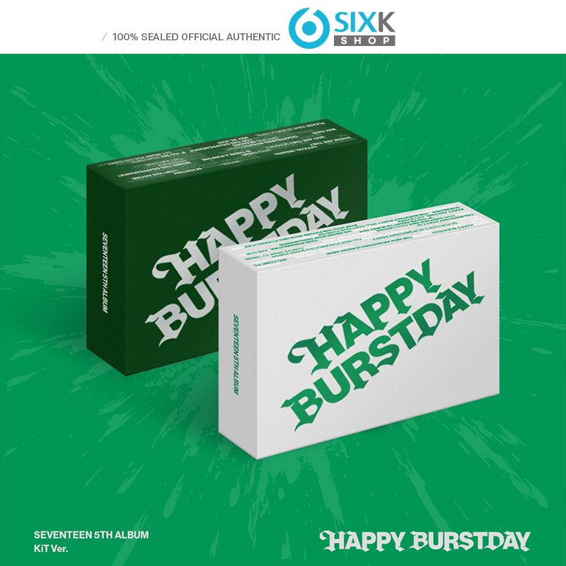 Seventeen 5-й альбом [HAPPY BURSTDAY] кит-версия