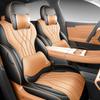 Перфорированная кожаная чехол на сиденье автомобиля Changan Qiyuan Q07 - Полное покрытие для всех сезонов