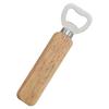 Popular Beer Bottle Opener with Thickened Stainless Steel Wooden Handle Capable of Opening Alcoholic & Non-alcoholic Beverages