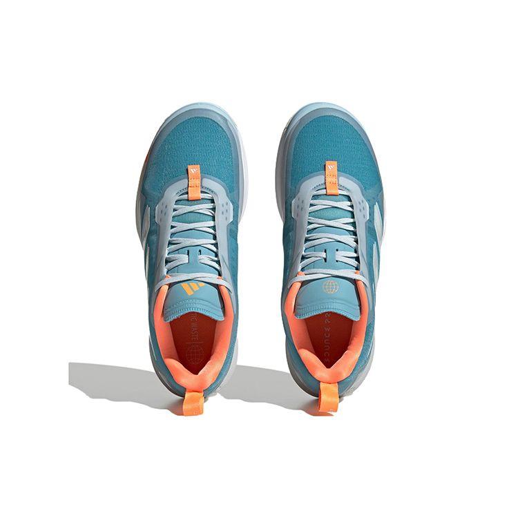 Adidas Avacourt Preloved Blue Orange Женские кроссовки Cloud-White Screaming-Orange HQ8403