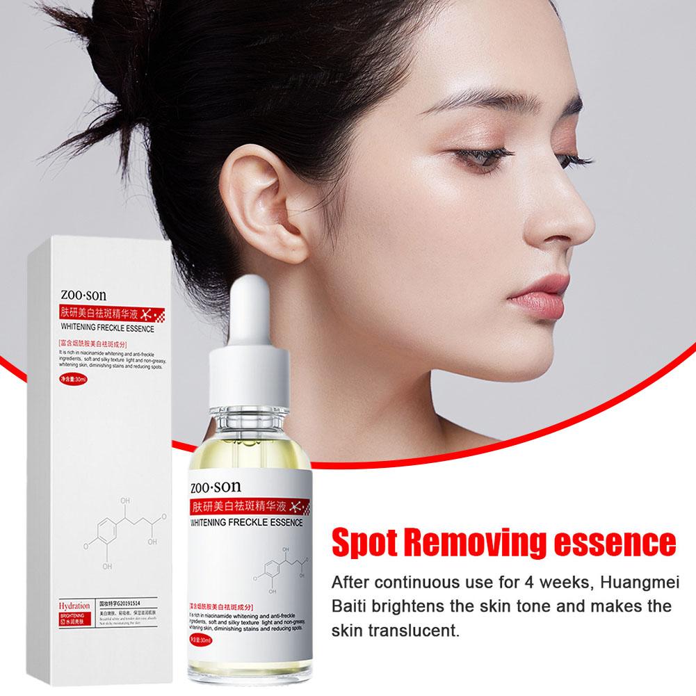 Куркума Веснушки Отбеливающая Сыворотка Удаление Темных Пятен Кожи Эссенция Красота Уход Пигмент Для Лица T6C8