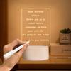 Creative Note Board USB LED Night Light Message Board Holiday Light With Pen Gift For Children Girl Friend Decoration Night Lamp