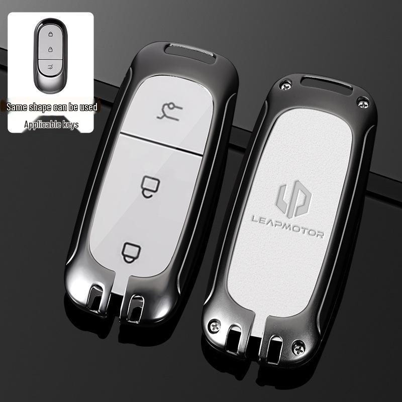 Чехол для ключей Leapmotor для C01/T03 и C11 Пряжка, S01 Увеличенный запас хода, Модель 2022 года - Полное покрытие