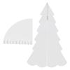 Handmade Christmas Tree Quilting Set Transparent Acrylic DIY Sewing Pattern Template Ruler Tool Set
