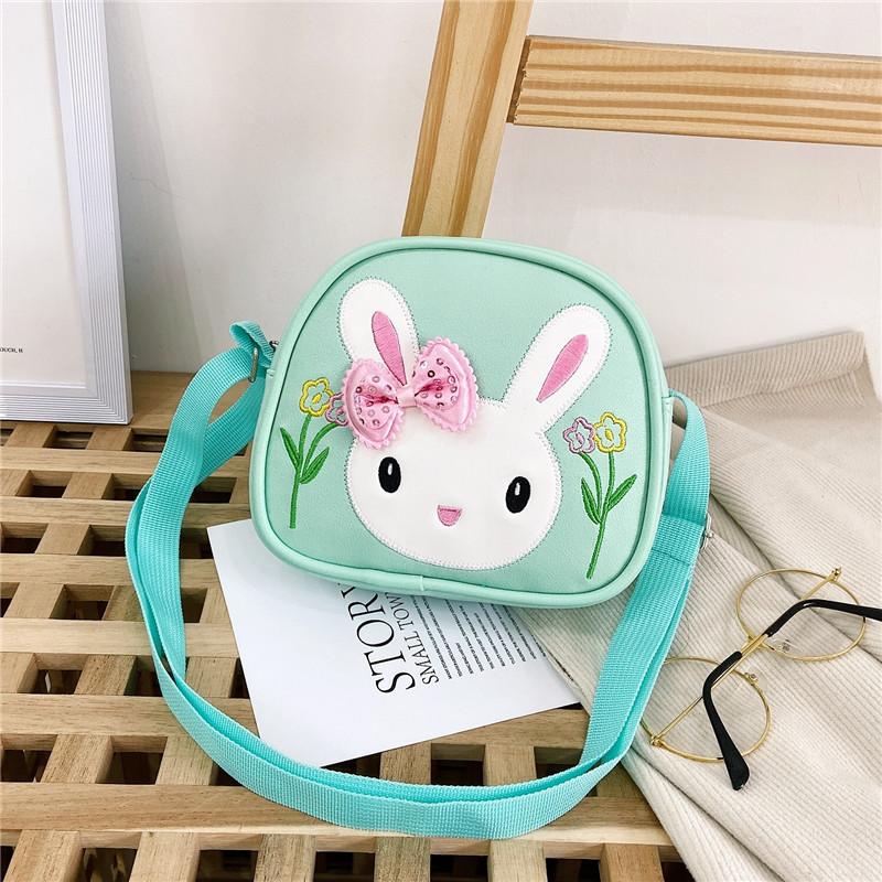 Rabbit Mouse And Shoulder Bag Adjustable Shoulder Strap Childrens Zipper Design
