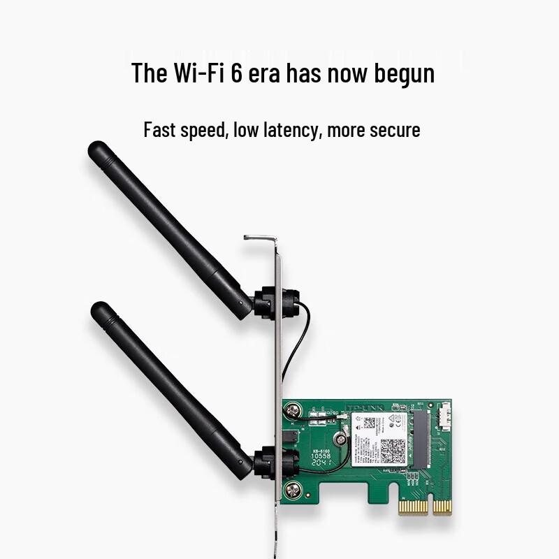 TP-LINK AX3000 Wi-Fi 6 Dual-Band PCI-E Desktop WiFi Card (CN version)