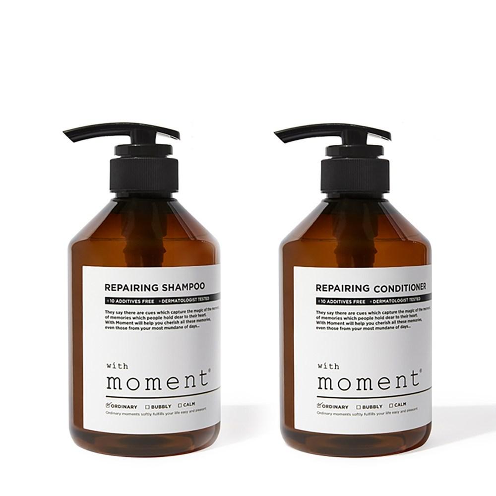 With Moment Hair Set (Shampoo + Conditioner), 1 set