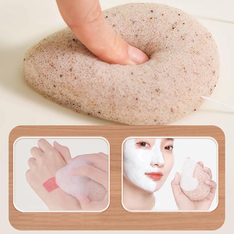 Макияж Konjac Sponge Exfoliator Cleanse Konjac Sponge Natural Konjac Konnyak Puff Face Wash Cleaning Sponge