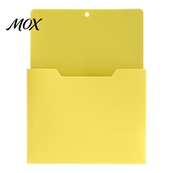 Home Office Filing Wall Mounted File Pocket Organizer, 1.18 Inch Deep Compartment, A4 Document Organizers Plastic Hanging Holder for School