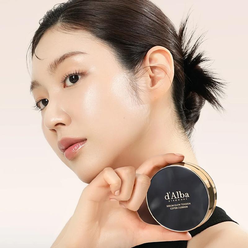 d'Alba Сыворотка Glow Tension Cover Cushion с запаской SPF 50+ PA++++ 17г*2шт