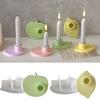 Soft Silicone Mold Easy Releasing Moulds Fruit Shape Candle Bases Molds Silicone Texture for Projects and Home Use