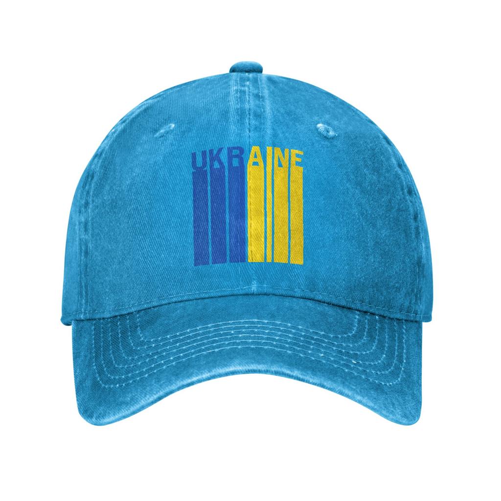 Ukraine Flag Casual Baseball Cap Outdoor Gym Trucker Hat Spring SunProof Women Unisex Street Style Snapback Cap