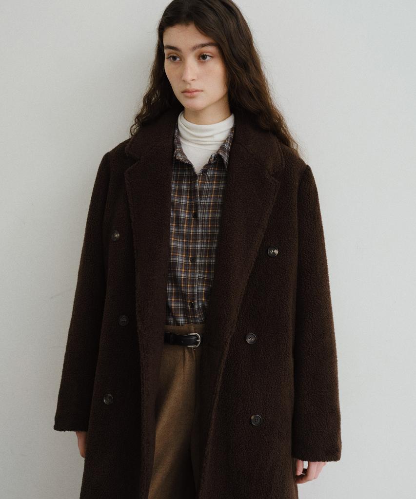 Urago Shearling Double Coat
