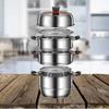Yingbai Stainless Steel Multi-Tier Steamer Pot