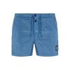 STONE ISLAND Ss22 Однотонные Шорты для плавания с завязками Средняя посадка Облегающие Мужские купальные костюмы Синий 7615B0643-V0046