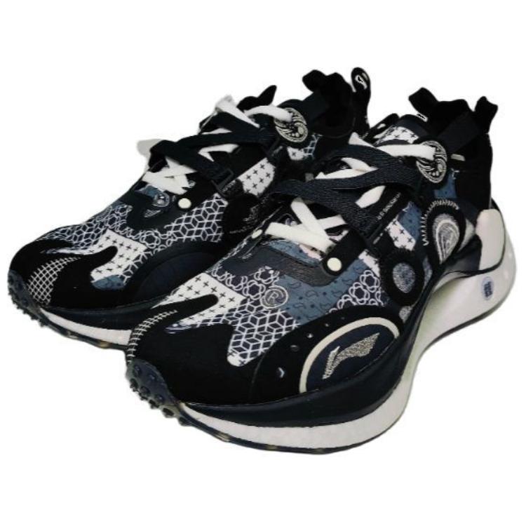 Кроссовки Li Ning Absolute Shadow CRC Reflective Low-Toop для бега, женские кроссовки, черный цвет ARYR008-2