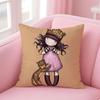 Santoro Gorjuss Наволочка Лен Минималистичная Наволочка Мягкий Декор для Дивана Домашней Комнаты