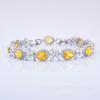 Casual Zircon Bracelet Girls Flower Light Luxury Exquisite Jewelry