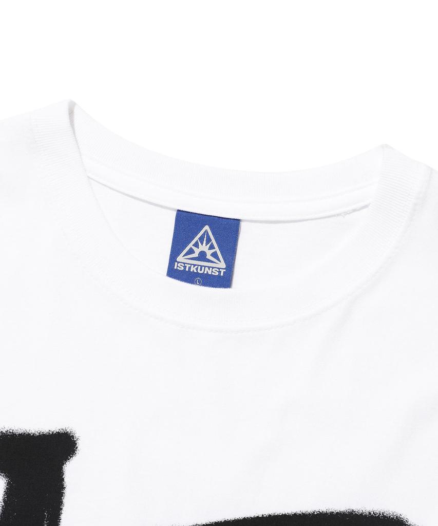 ISTKUNST Graffiti Logo Tee_White(Ik2Dmmt511A)