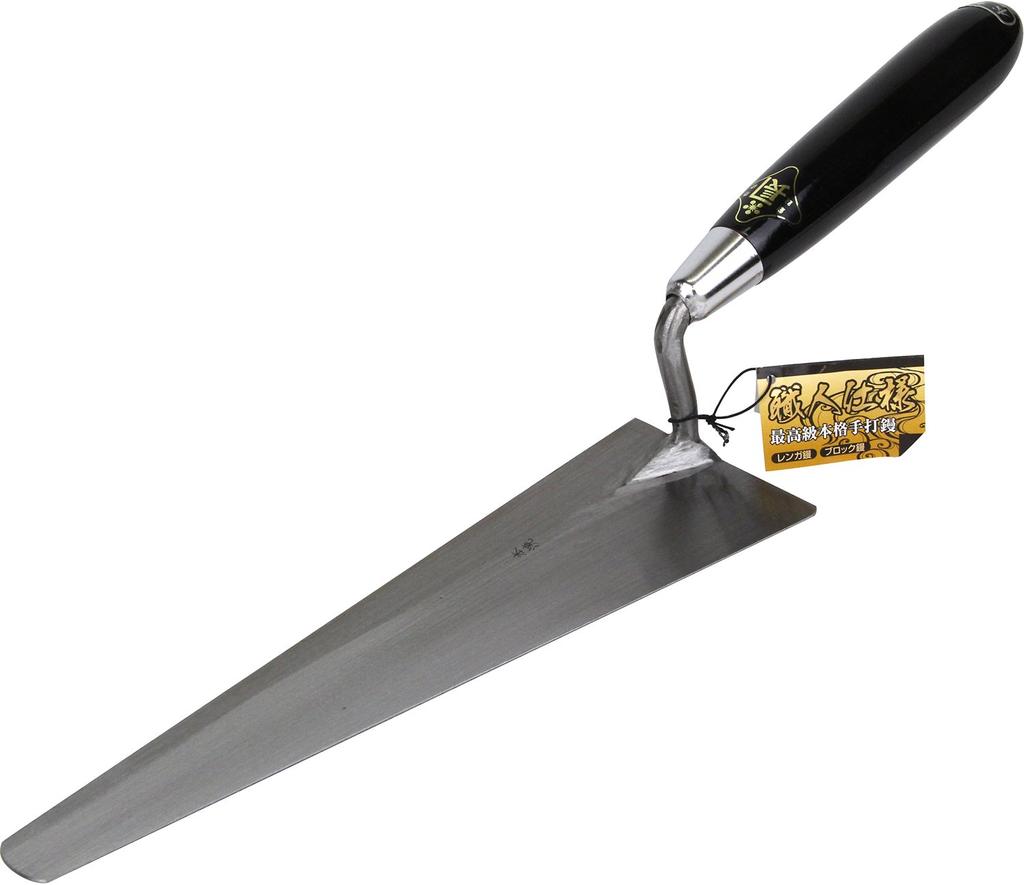 Kincho Half Block Trowel Honyaki 270mm Block Laying Trowel