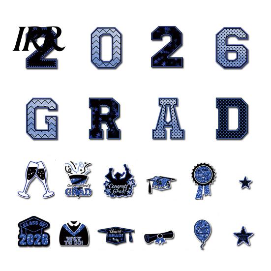 Graduation Party Car Decor 2026 Magnetic Decals Waterproof Magnets Celebration Fade-Resistant Reusable for Vehicles Fridge