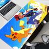 Rubber Mouse Pad Mouse Mat Desk Cute Pokemon Pikachu Mousepad for LOL Lockedge Gaming Accessories Computer Gamer Keyboard Pad