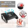 Новая подставка для ног под стол с массажными роликами Эргономичная подставка для ног для домашнего офиса Облегчение боли и комфорт