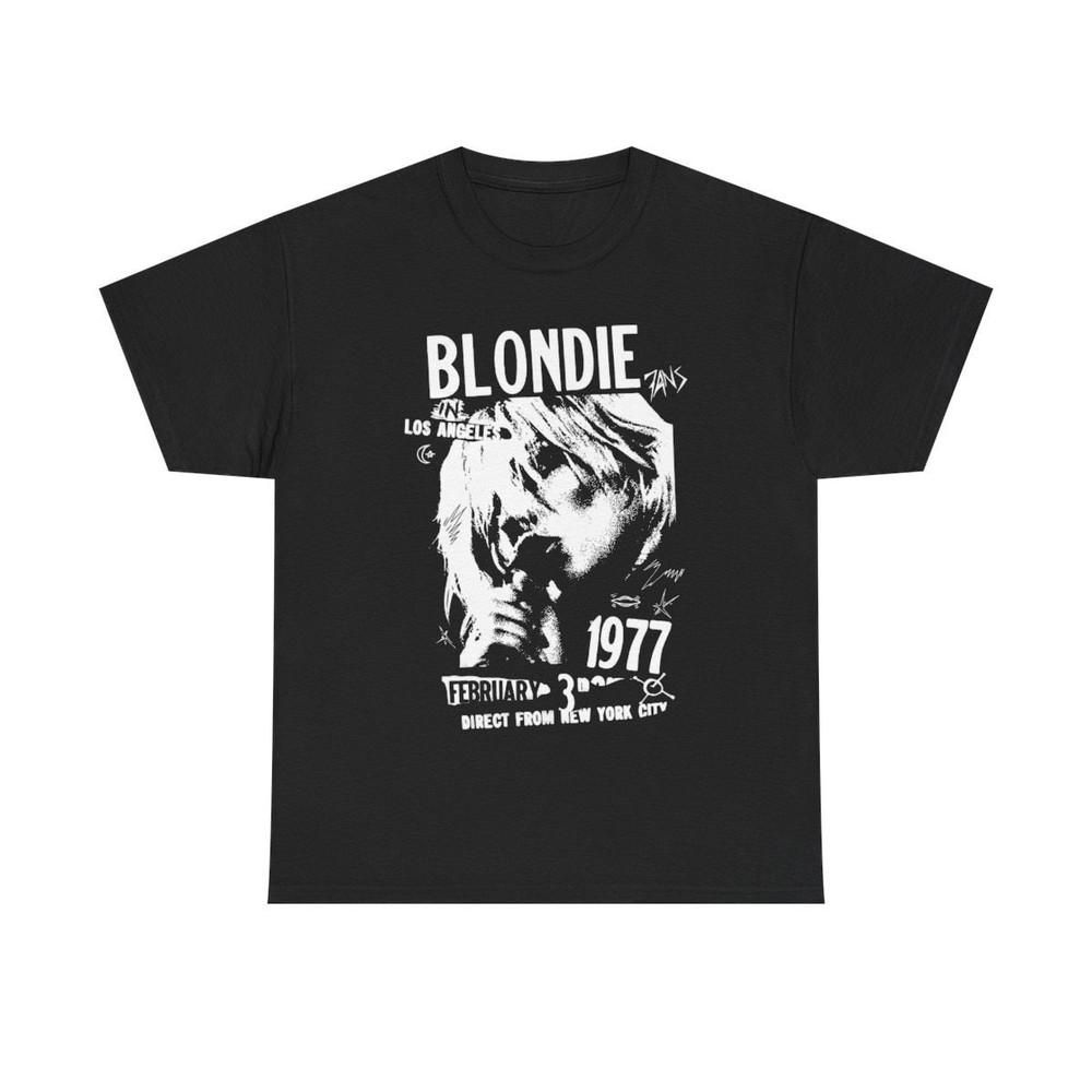 Футболка Blondie, Винтажная футболка Blondie, Унисекс футболка Blondie