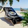 The Blues poster Print Beach Towel, Large Soft Quick Dry Towel for Beach Camping Swimming
