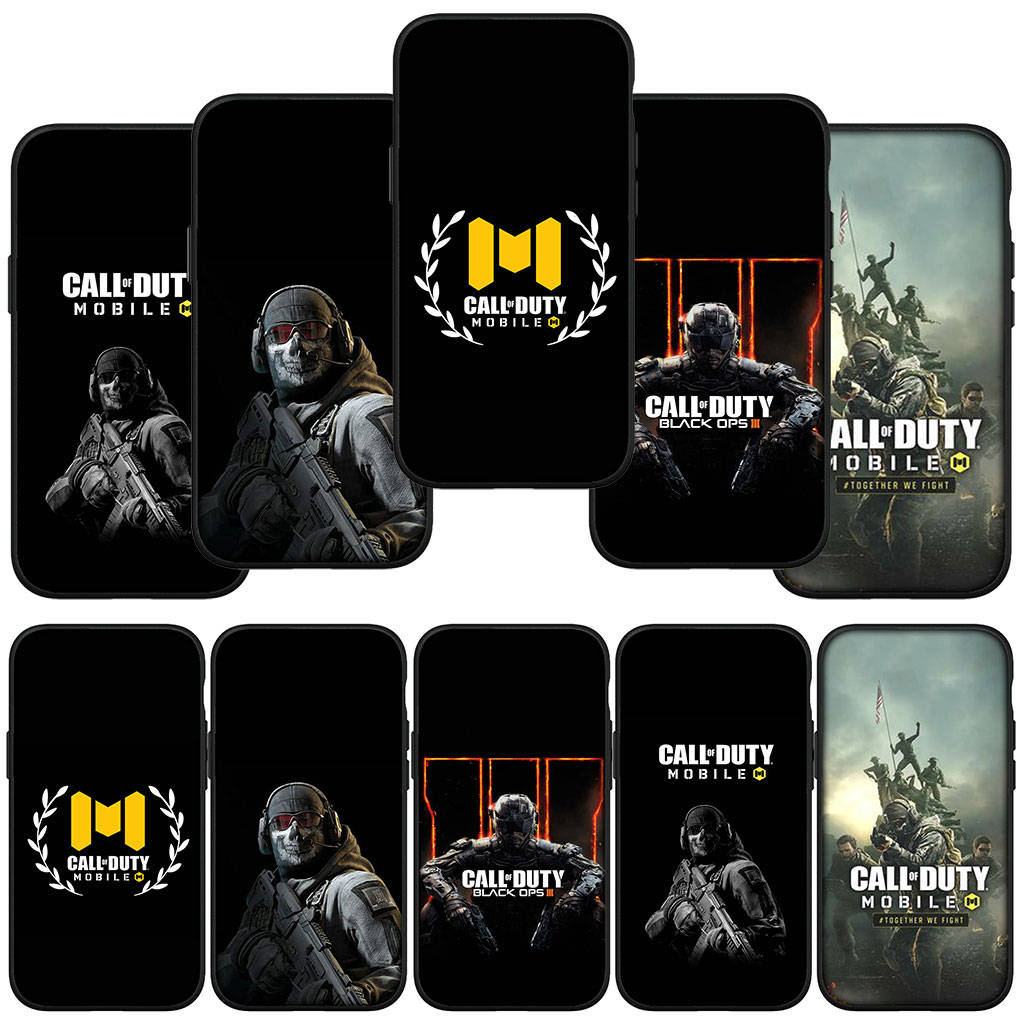 For iPhone 16 15 X XR Samsung Galaxy S24 S23 A16 A06 14C A15 Xiaomi Redmi Note 13 12 11 Pro Max 9 14 Plus Huawei OPPO Poster Call Of Duty Phone Case