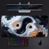 Tai Chi Ink Art Classic Unique Art Mouse Pad Mousepad Large Gaming Lockedge Thickened Pc Table Desk Mat