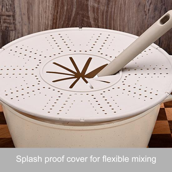 Silicone Splatter Screen for Frying Pan Grease Oil Splash Guard with Handle Heat Insulation Cooling Mat Strainer Drain Board for Baking Cooking