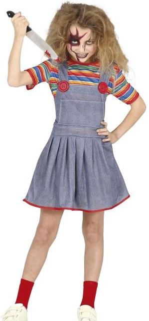 Costume Dress Horror Rag Doll 10-12