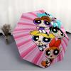 1pc Powerpuff Umbrella, Sun Protection, And UV Shielding. It Has Eight Sturdy Ribs for Outdoor Use And Perfect As a Holiday Gift