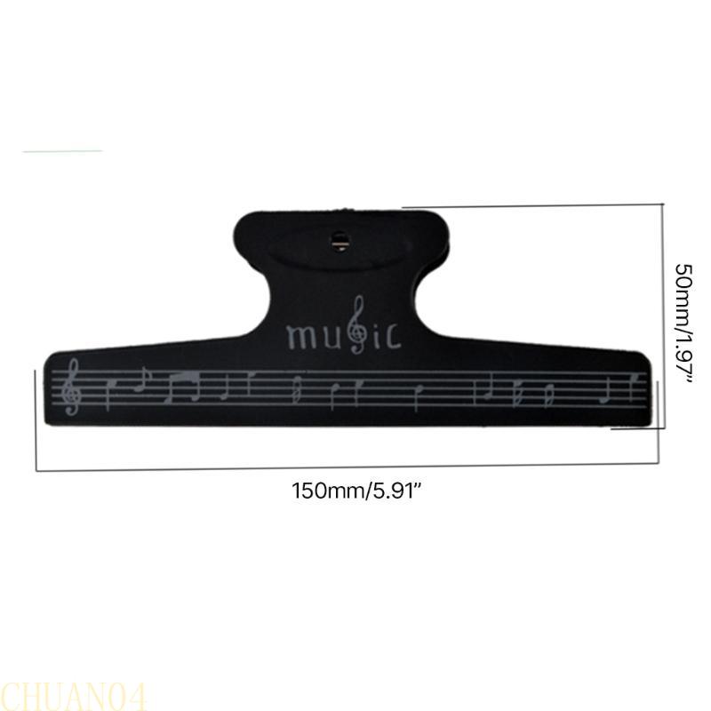 A1A2 Music Notes Clip Music Clip Book Page Clip ABS Big Music Stationery Book Clips