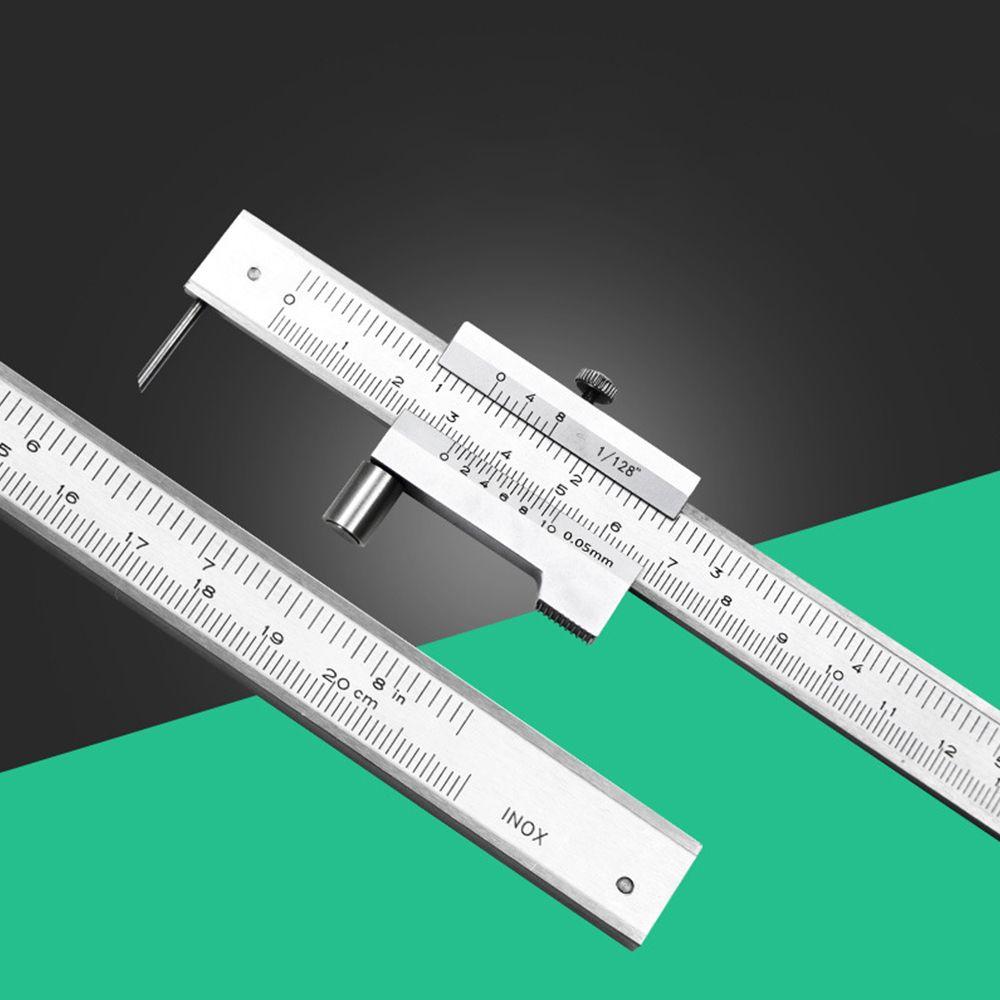 Разметочная измерительная линейка Разметочный штангенциркуль 0-200 мм Параллельный разметочный штангенциркуль Измерительный инструмент
