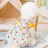 Thin Pet Dog Clothes Soft Dog Flying Sleeve Skirt Fashion Dog Princess Dress  Casual Outfit
