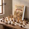 Holiday Box Gifts Animals Advent Calendar 2026, 24-Day Christmas Countdown with 24 Pcs 2D Party Favors Acrylic Wild Animal Pendants, Gift for Family,