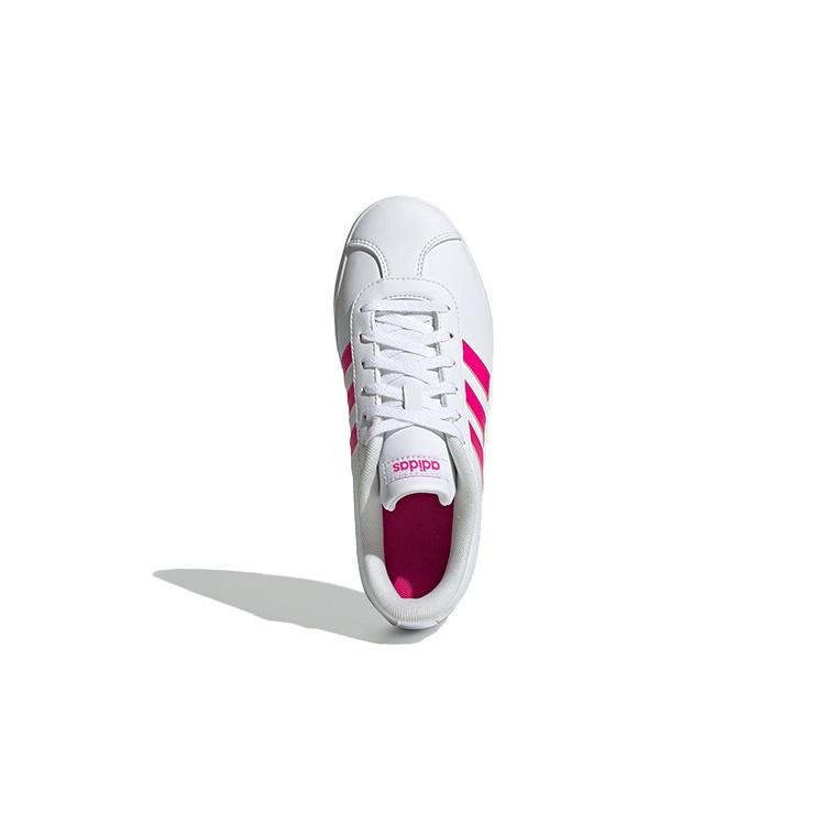 (GS) adidas VL Court 2.0 K 'White Pink' Kids' EG6155