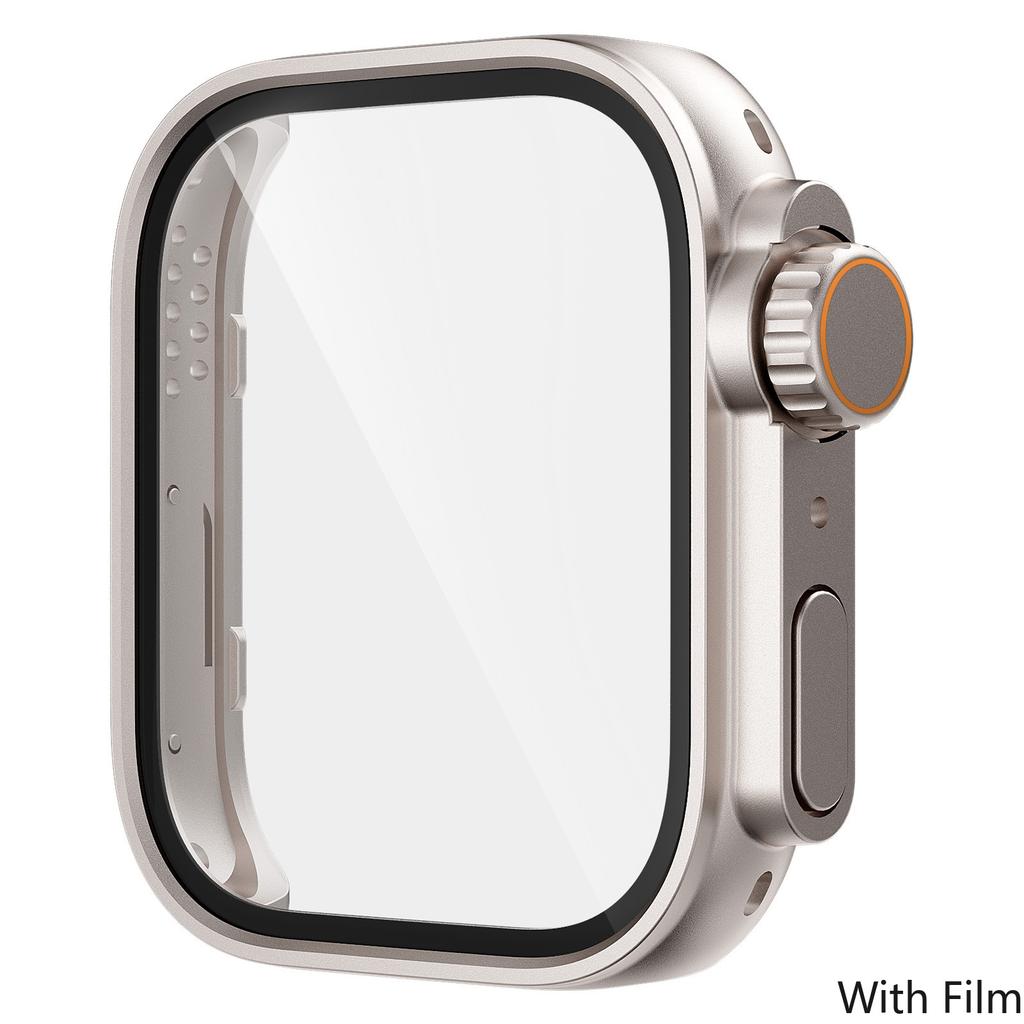 Переключиться на Ultra Case для Huawei Watch Fit 4 Закаленное Стекло Чехол + Защитная Пленка для Huawei Watch Fit 4Pro Обновиться до Ultra 2