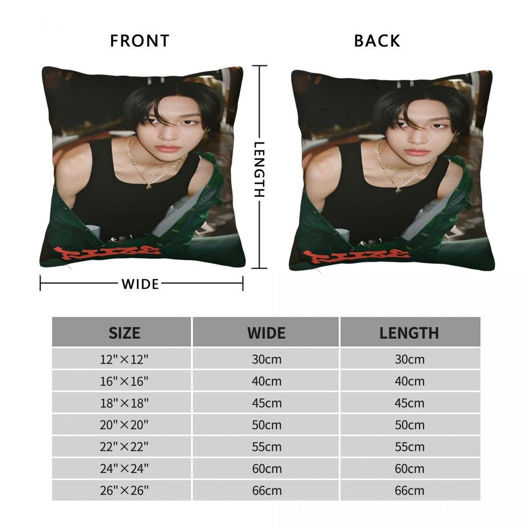 Home Decoration Riizing Wonbin Riize Kpop Style Pillowcase Merch Pillow Cover Square Multiple Sizes