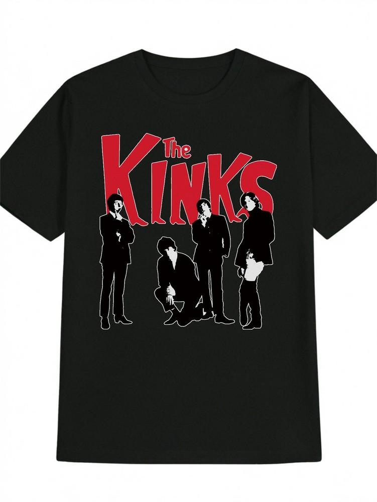 The Kinks Band Vintage Retro Style T-shirt
